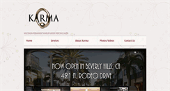 Desktop Screenshot of karmabodystyles.com